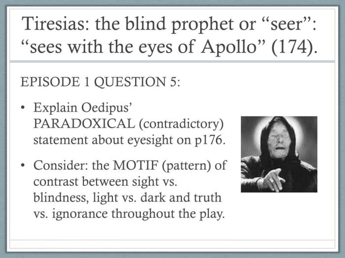 The blind seer of ambon