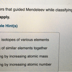 Mendeleev lab of 1869 answer key